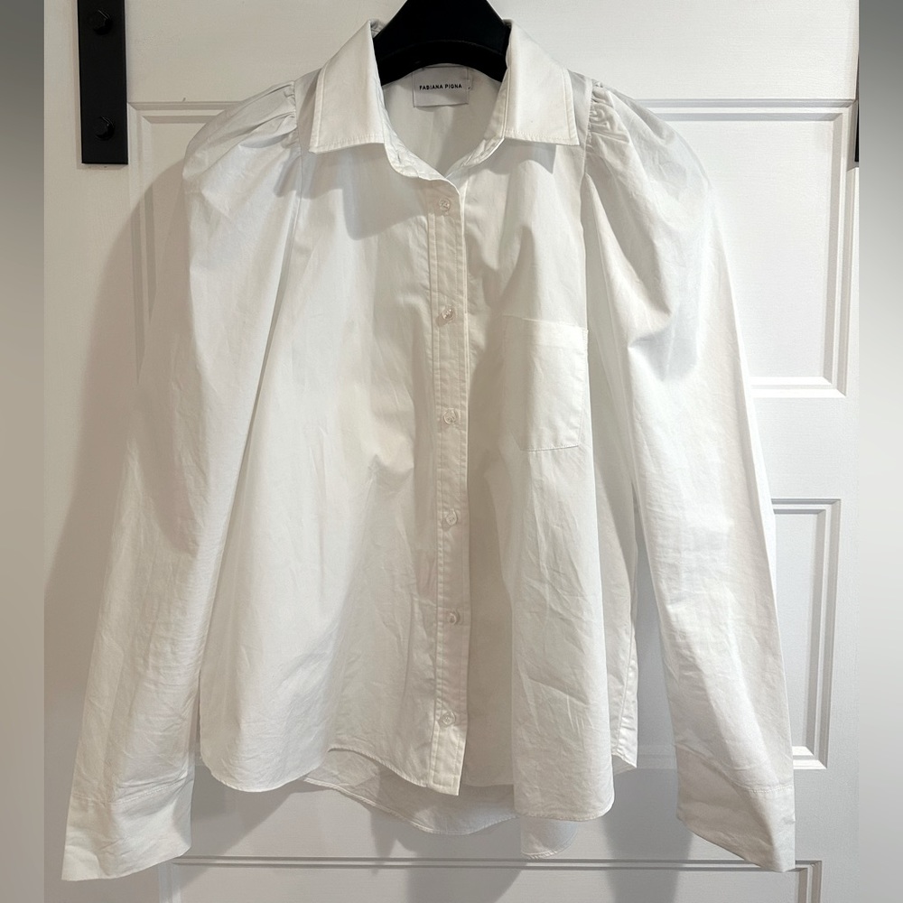 Fabiana Pigna button up blouse size medium